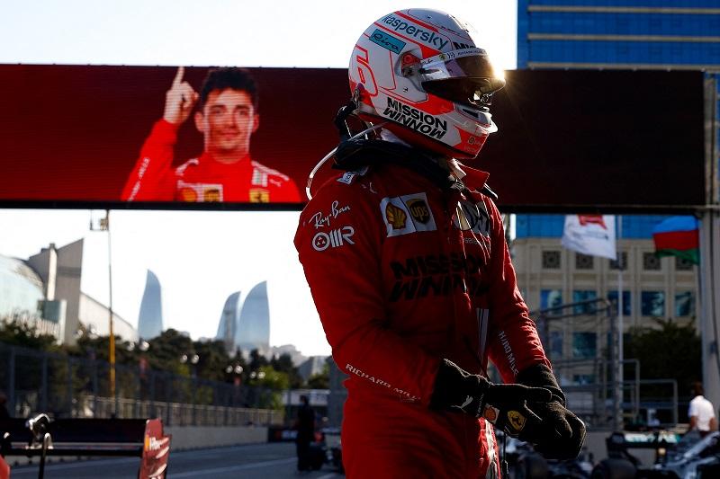 لوكلير أول المنطلقين في سباق جائزة أذربيجان الكبرى