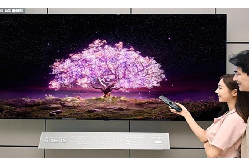 إل جي تطرح شاشة عرض بتقنية أو إل إي دي بمقاس 83 بوصة