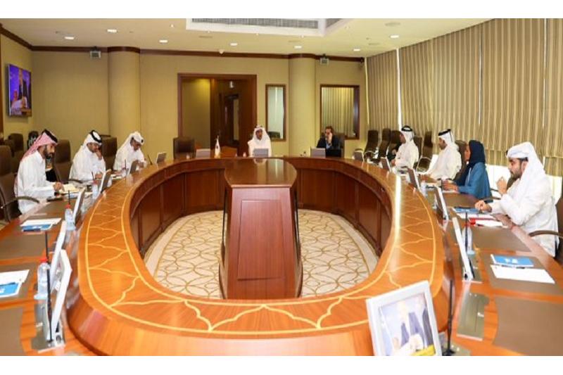 اللجنة المنظمة لبطولة العالم للألعاب المائية الدوحة 2023 تعقد اجتماعها الأول