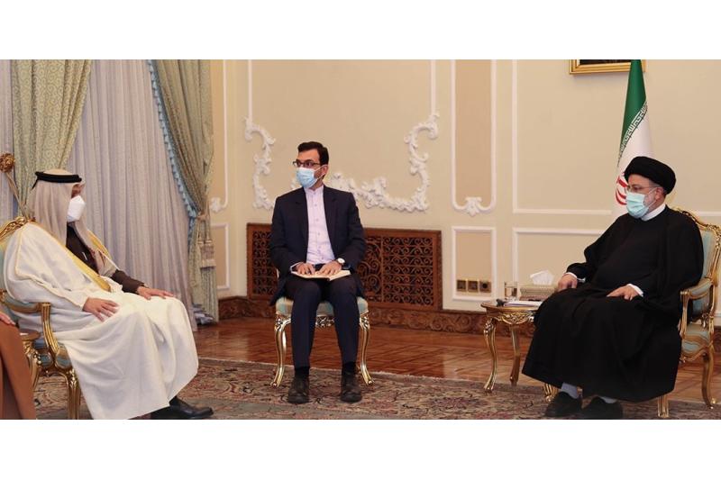 الرئيس الإيراني يستقبل نائب رئيس مجلس الوزراء وزير الخارجية