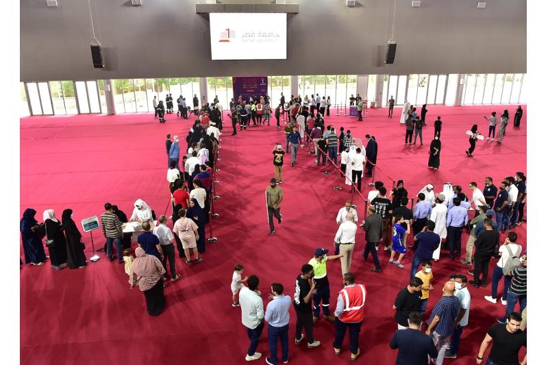 جامعة قطر تستضيف الجولة الترويجية لكأس العالم