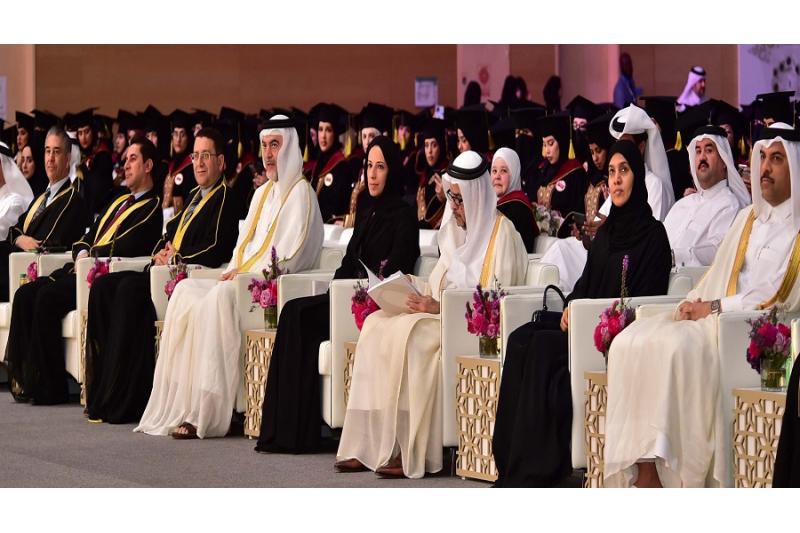 جامعة قطر تخرِّج الدفعة 45 من خريجات كلية التربية