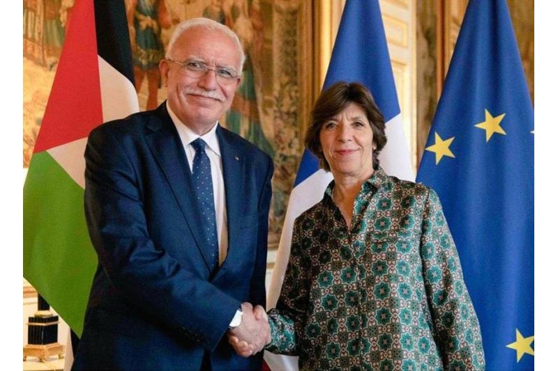 وزيرة الخارجية الفرنسية تؤكد استمرار دعم بلادها لفلسطين