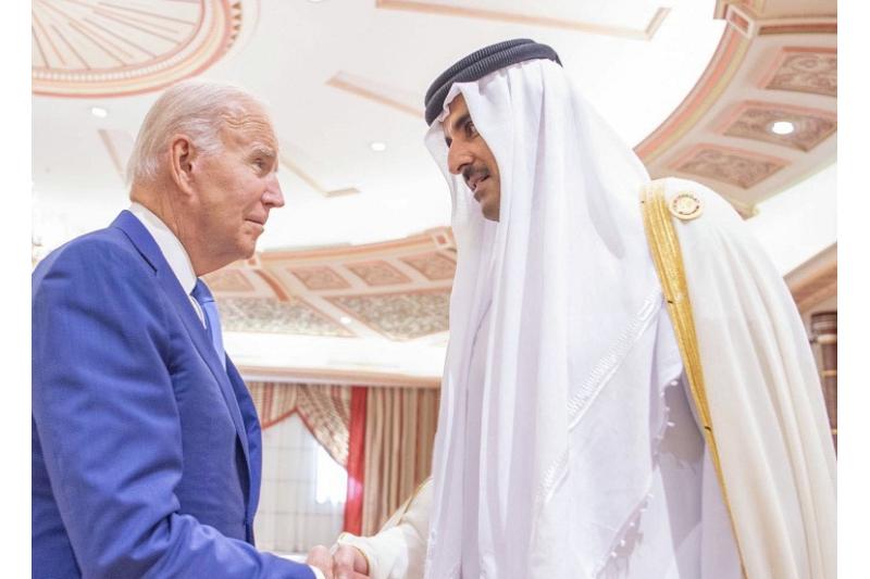 سمو الأمير يلتقي الرئيس الأمريكي