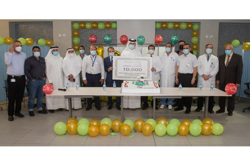 10 آلاف جراحة ناجحة في مستشفى حزم مبيريك خلال عامين