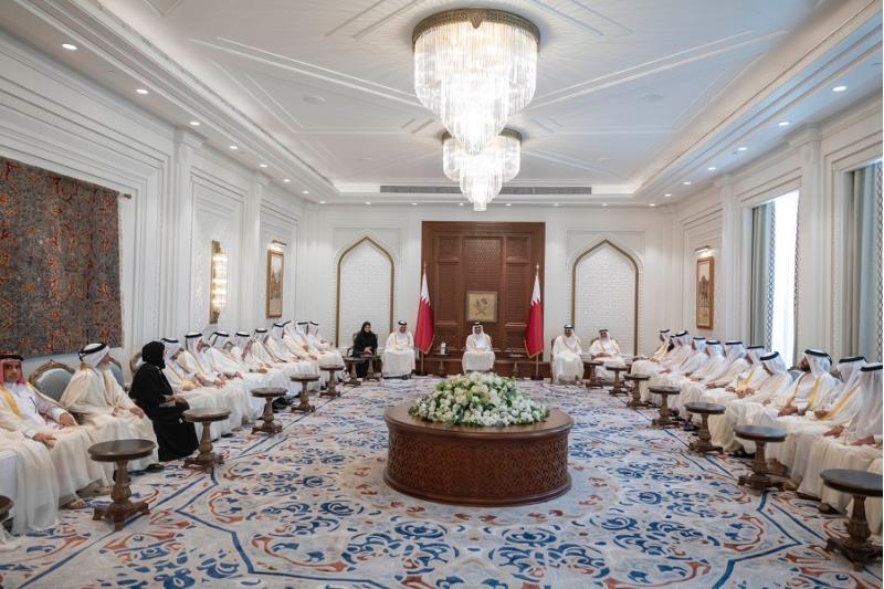 سمو الأمير يلتقي رئيس وأعضاء مجلس الشورى
