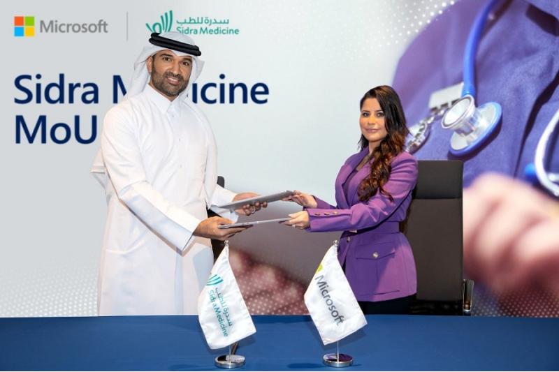 تعاون بين سدرة للطب ومايكروسوفت لدعم البرامج البحثية الطبية
