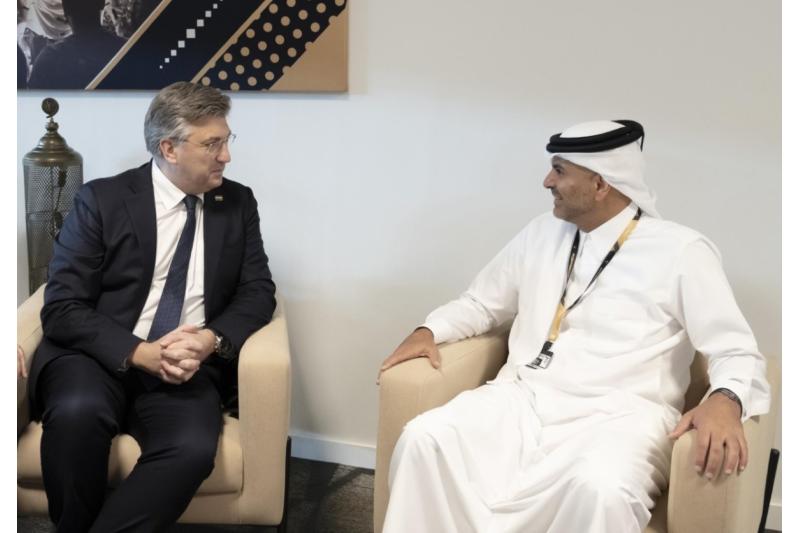 رئيس مجلس الوزراء يلتقي نظيره الكرواتي