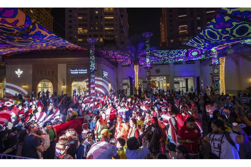 جزيرة اللؤلؤة تبلغ كامل طاقتها الاستيعابية منذ بداية المونديال