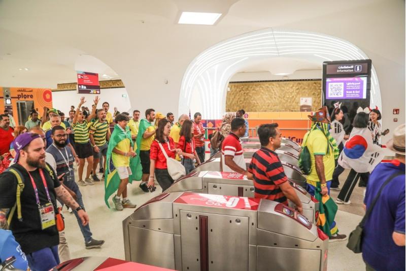  مترو الدوحة وترام لوسيل ينقلان 18.2 مليون راكب خلال كأس العالم