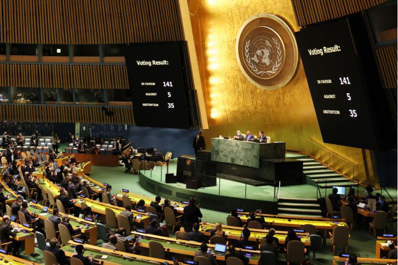 ترحيب فلسطيني بقرار الأمم المتحدة طلب رأي محكمة العدل الدولية بشأن التبعات القانونية للاحتلال الإسرائيلي