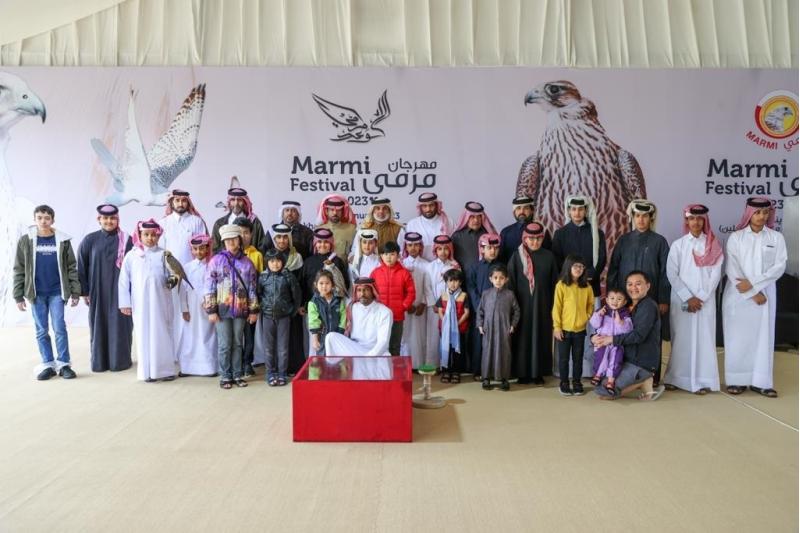 صقارو المستقبل يكشفون عن مهاراتهم في مهرجان مرمي الدولي 2023