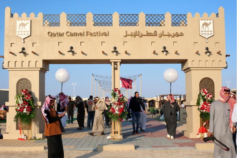 اليوم انطلاق مهرجان قطر للإبل "جزيلات العطا" 2023