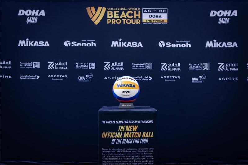 غدا.. اختتام منافسات جولات المحترفين لكرة الطائرة الشاطئية بالدوحة