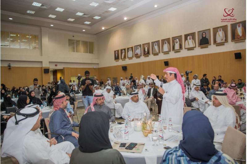 إطلاق اللقاء التنسيقي بين جامعة قطر والمؤسسة القطرية للإعلام لتمكين الطلبة والخريجين من معرفة متطلبات السوق