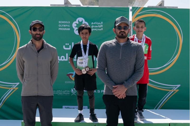 الشيخ جوعان يتوج أبطال سباق الجري في النسخة الأولى من البرنامج الأولمبي المدرسي