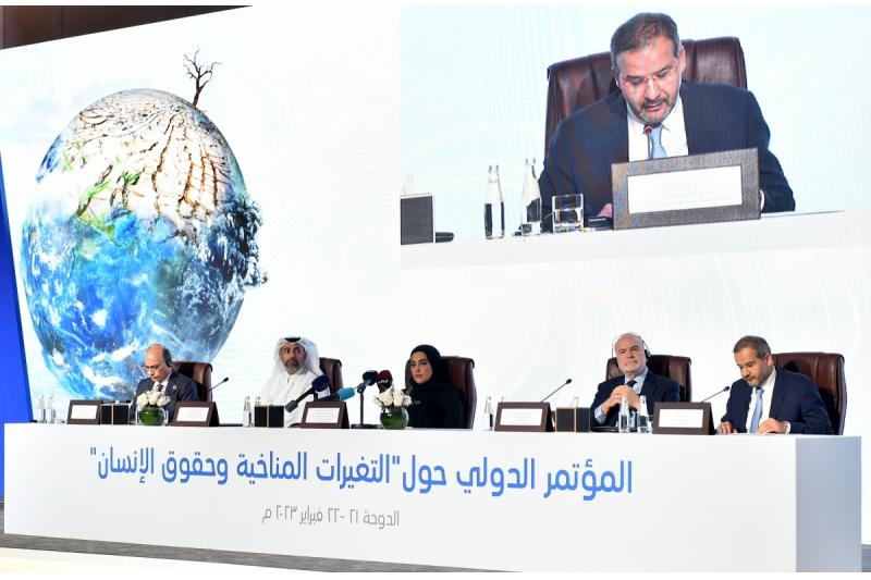 انطلاق أعمال المؤتمر الدولي حول "التغيرات المناخية وحقوق