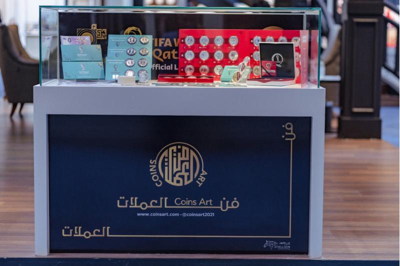 آرت كوين للعملات التذكارية تشارك في معرض الدوحة للمجوهرات