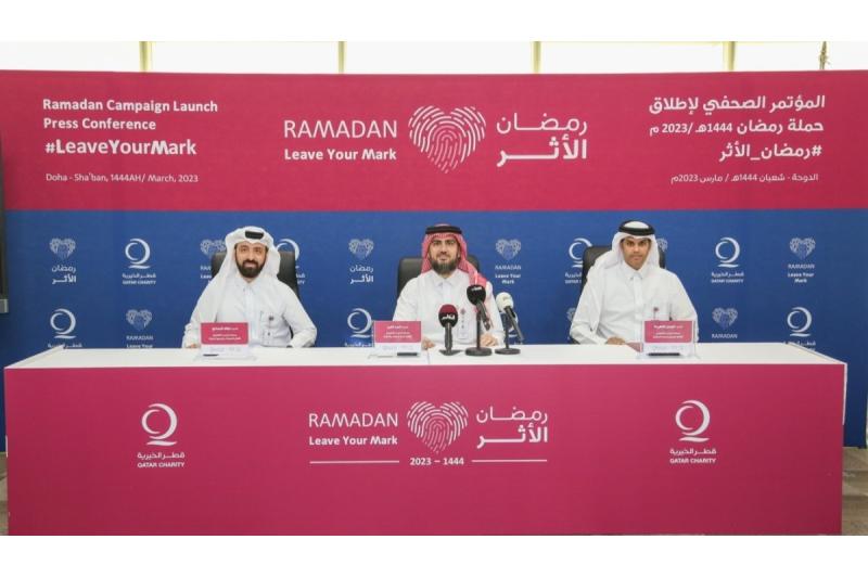 قطر الخيرية تطلق حملتها الرمضانية تحت شعار "رمضان الأثر"