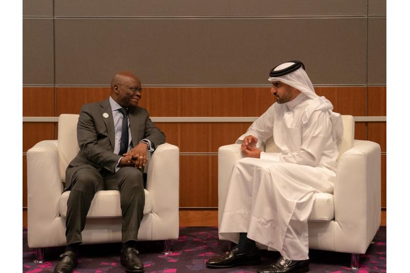 مدير عام صندوق قطر للتنمية يبحث التعاون المشترك مع عدد من المسؤولين الدوليين