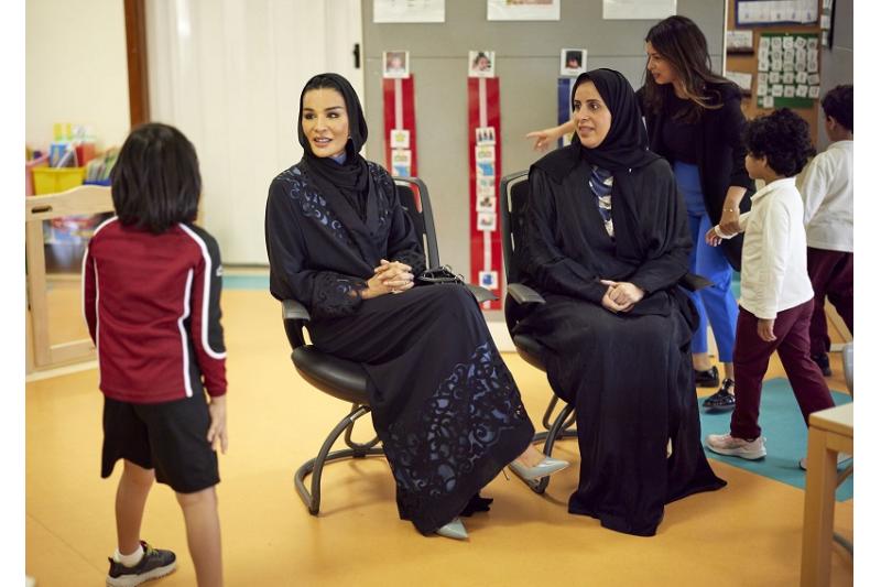 صاحبة السمو تقوم بزيارة لأكاديمية ريناد