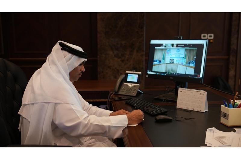 الوكيل المساعد لشؤون الحماية والمحميات الطبيعية بوزارة البيئة يجتمع مع المدير العام للمنظمة العربية للتنمية الزراعية