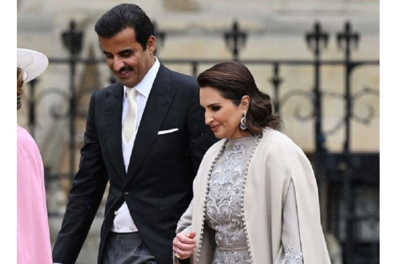 سمو الأمير وسمو الشيخة جواهر يشاركان في مراسم تتويج الملك تشارلز الثالث