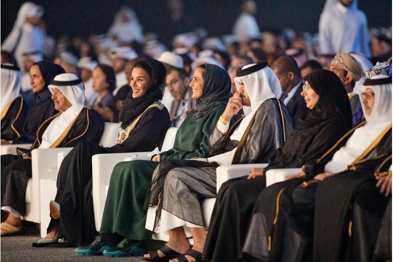 صاحبة السمو تشهد حفل تكريم خريجي مؤسسة قطر دفعة 2023