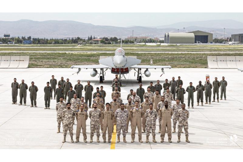 القوات الجوية الأميرية تختتم مشاركتها في تمرين "نسر الأناضول" بتركي