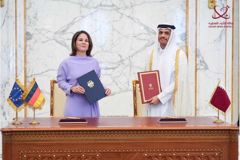 قطر وألمانيا تعلنان إطلاق حوار استراتيجي بينهما