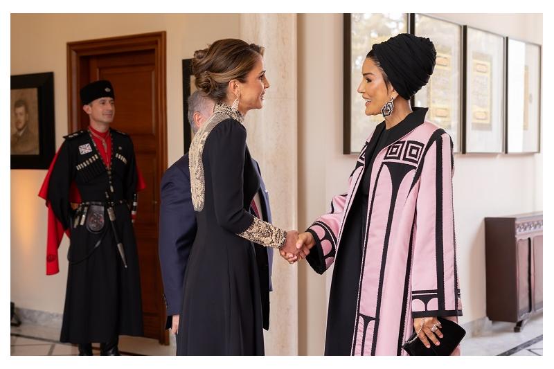 صاحبة السمو تشهد حفل زفاف ولي عهد الأردن