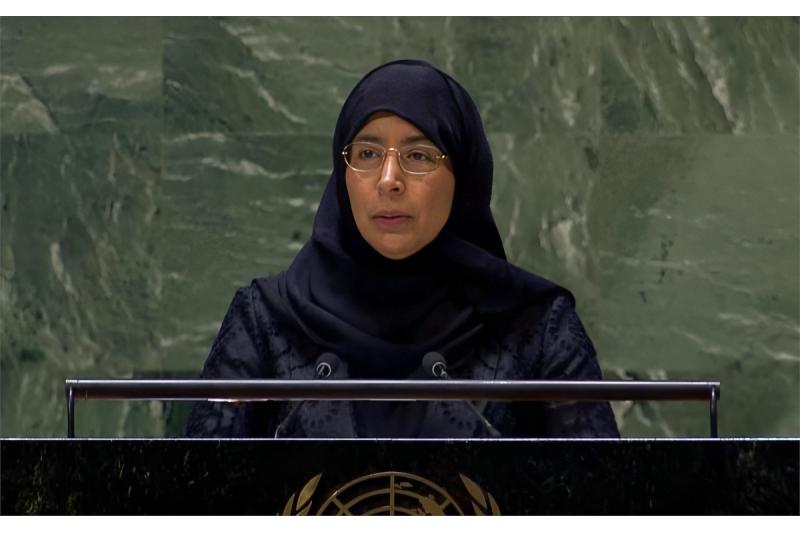 وزير الصحة تستعرض في نيويورك جهود قطر في الحد من تأثير جائحة كوفيد-19