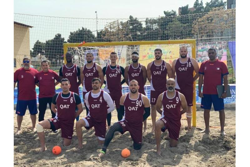 المنتخب القطري يشارك بالجولة العالمية لكرة اليد الشاطئية في بولندا
