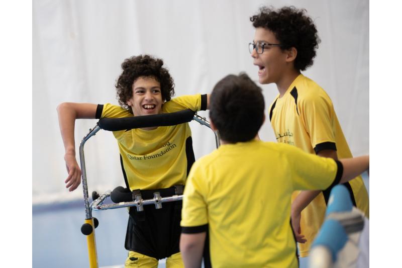 جائزة قادر التابعة لمؤسسة قطر تُنمّي مهارات 20 طفلاً من ذوي القدرات الخاصة من خلال الرياضة
