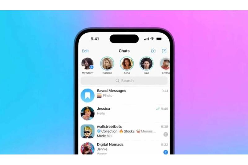"تيليجرام" تتيح ميزة القصص لبعض مستخدميها