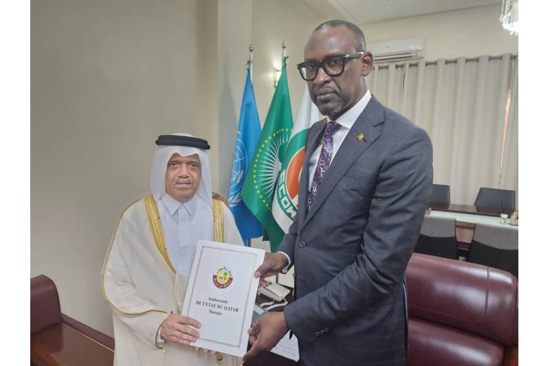 رئيس مجلس الوزراء وزير الخارجية يبعث رسالة خطية إلى وزير الشؤون الخارجية والتعاون الدولي في مالي