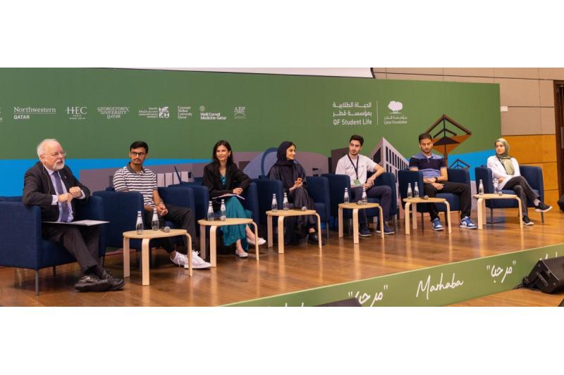 مؤسسة قطر تُعرّف طلابها الجُدد على الفرص بالمدينة التعليمية