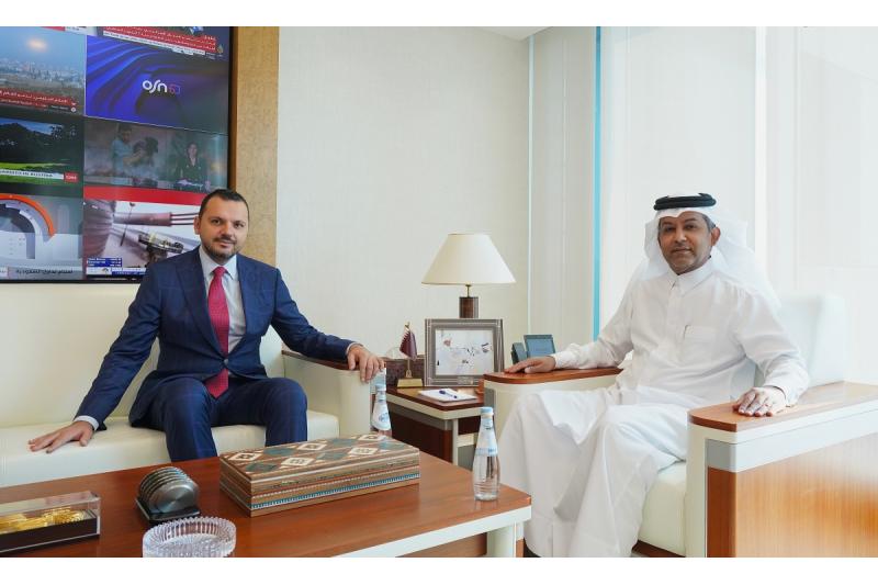 مدير عام وكالة الأنباء القطرية يجتمع مع سفير البوسنة والهرسك