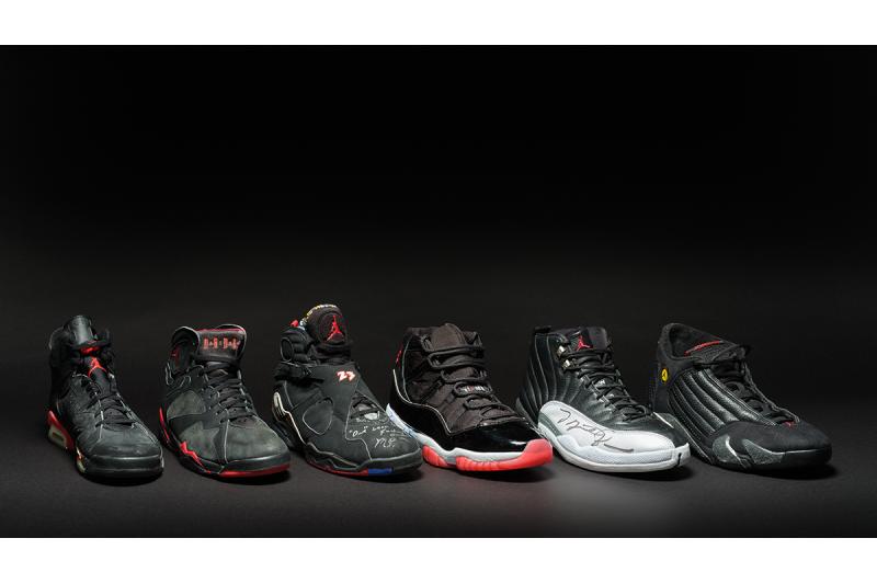 6 أحذية رياضية لمايكل جوردان بيعت بسعر قياسي جديد بلغ 8 ملايين دولار