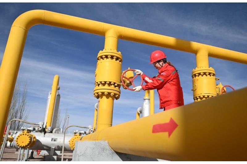 ارتفاع استهلاك الغاز الطبيعي بالصين بنسبة 7.6 بالمائة عام 2023