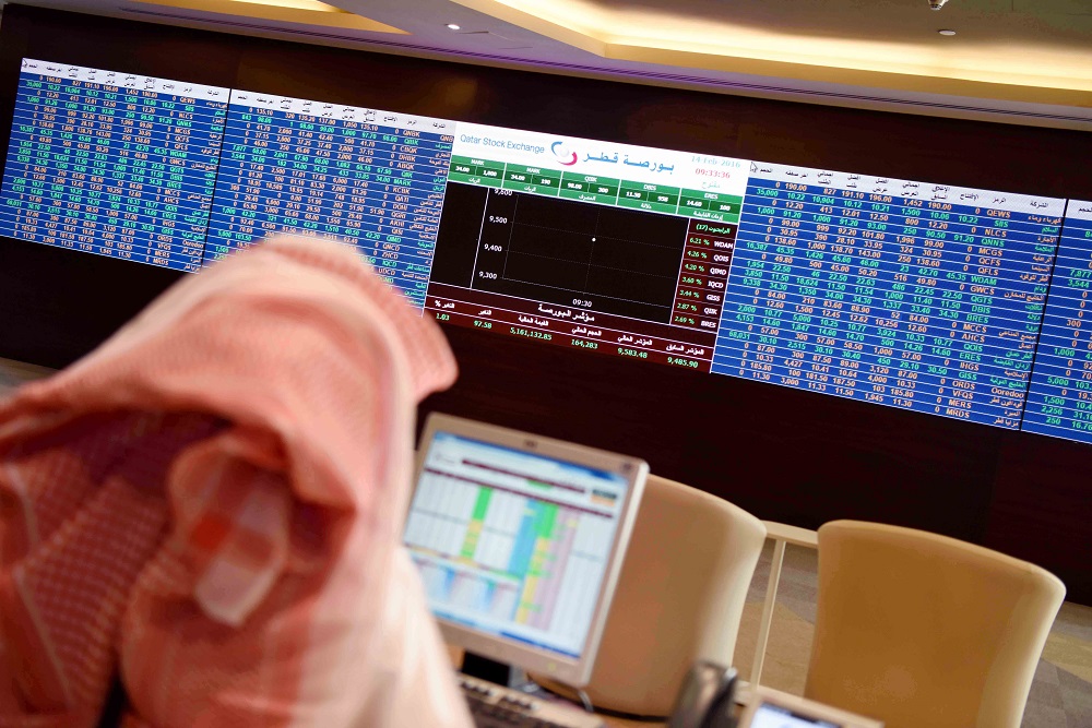 مؤشر بورصة قطر يغلق تداولاته على ارتفاع بنسبة 0.79%