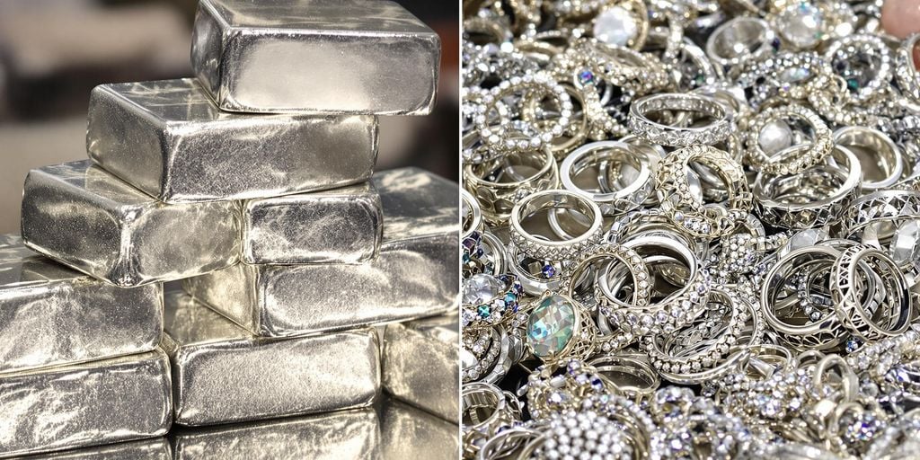 تعتبر الفضة استثمارًا جيدًا لتنويع المحفظة الاستثمارية