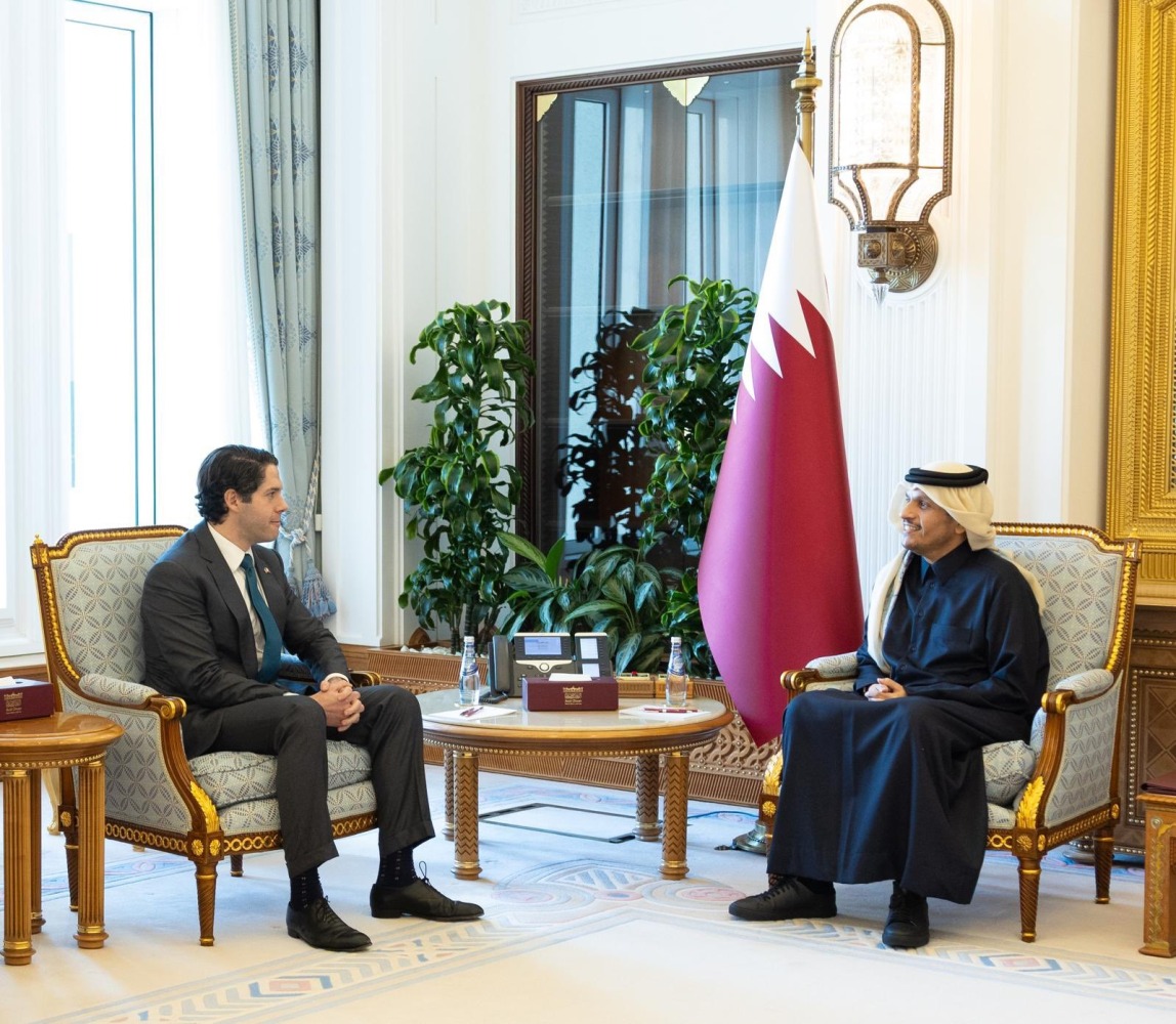 رئيس مجلس الوزراء وزير الخارجية يستقبل الرئيس التنفيذي لمؤسسة تمويل التنمية الدولية الأمريكية