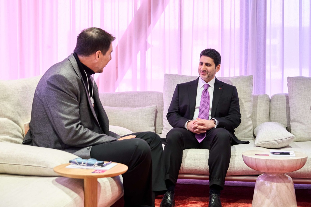 محافظ مصرف قطر المركزي يجتمع مع الرئيس المشارك لشركة برايت ستار كابيتال بارتنرز