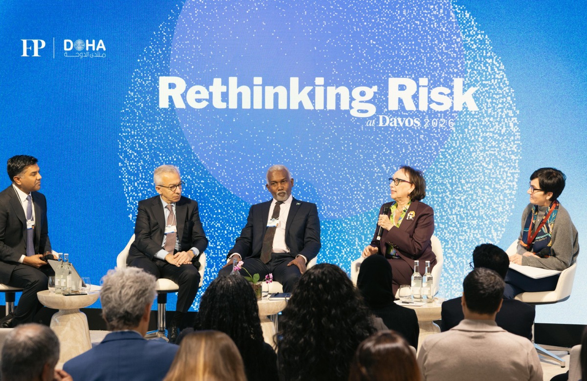 يستضيف منتدى الدوحة حلقة نقاش رفيعة المستوى في منتدى دافوس لمناقشة التحولات الجيوسياسية وتداعياتها على الأسواق العالمية.