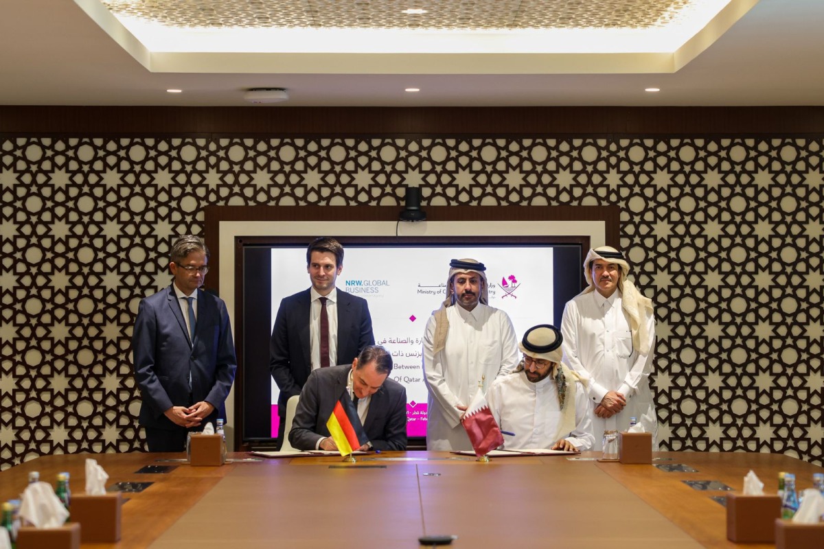 قطر وألمانيا توقعان مذكرة تفاهم لتعزيز التعاون الاقتصادي والاستثماري