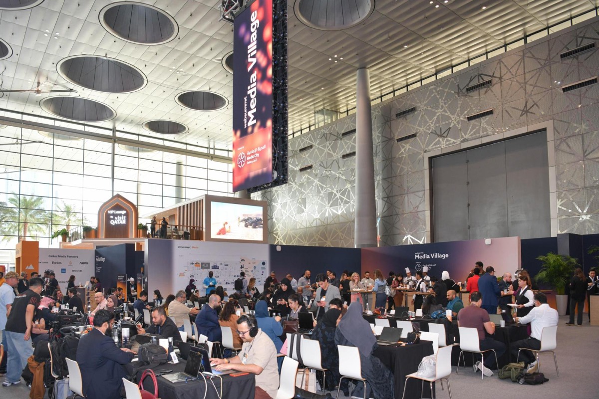 المدينة الإعلامية قطر تستقطب 244 شركة خلال قمة قطر للويب 2026