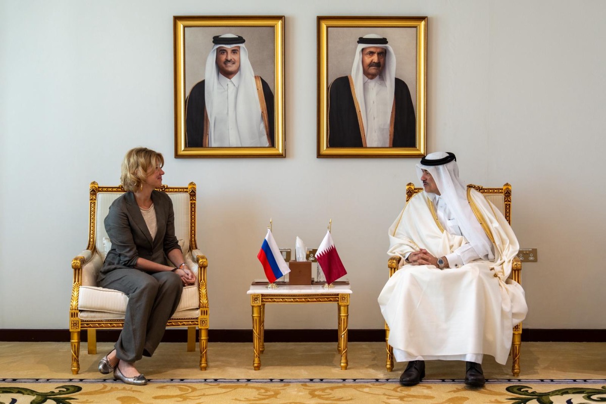 وزير الدولة لشؤون التجارة الخارجية يجتمع مع وزير الزراعة في جمهورية روسيا الاتحادية