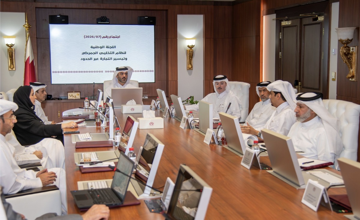 اللجنة الوطنية لنظام التخليص الجمركي تناقش تحديات العمل بمنافذ الدولة في ظل التطورات الإقليمية