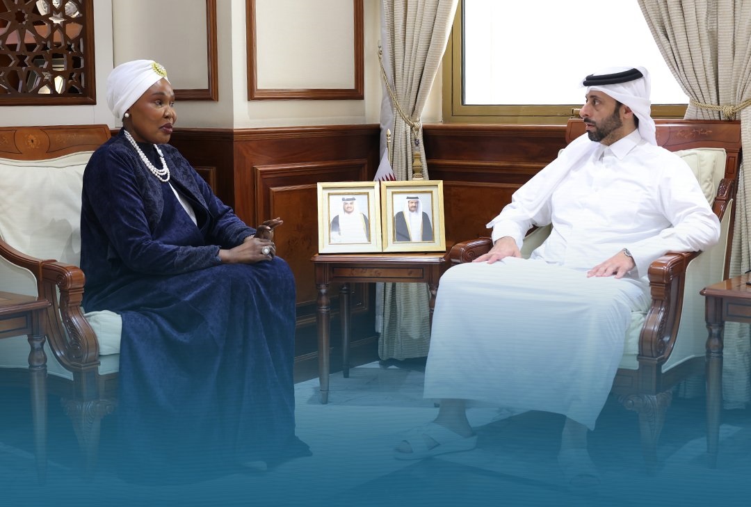 وزير البلدية وسفير جنوب السودان يستعرضان علاقات التعاون الثنائي